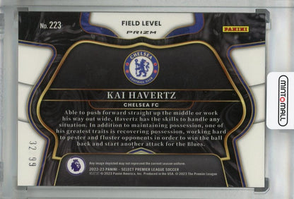 2022-23 Panini Select Premier League Chelsea FC Kai Havertz Base Field Level Pink(Parallel) 32/99