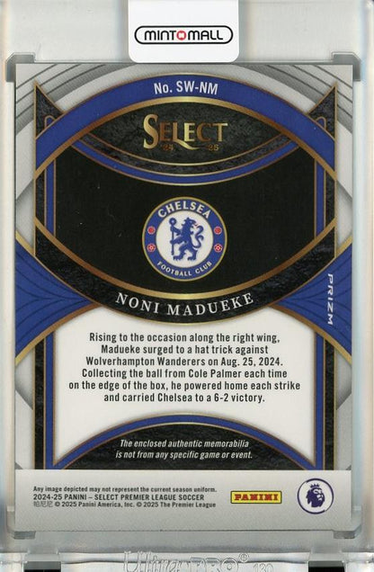 2024-25 Panini Select English Premier League Noni Madueke Select Swatches #5