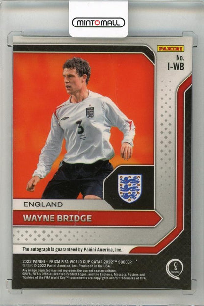 2022 PANINI Prizm World Cup Wayne Bridge International Ink #40 England
