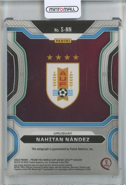 2022 Panini Prizm World Cup Soccer Nahitan Nandez #S-HN Uruguay
