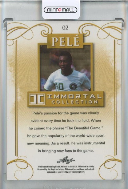 2016 Leaf IMMORTAL COLLECTION PELE Brazil