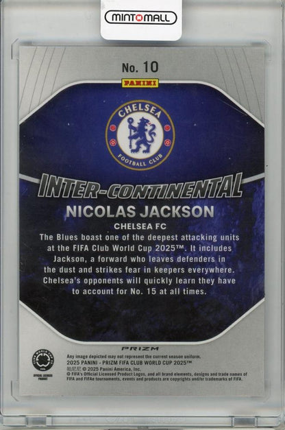 2025 PANINI CLUB WORLD CUP Nicolas Jackson INTER-CONTINENTAL ChelseaFC
