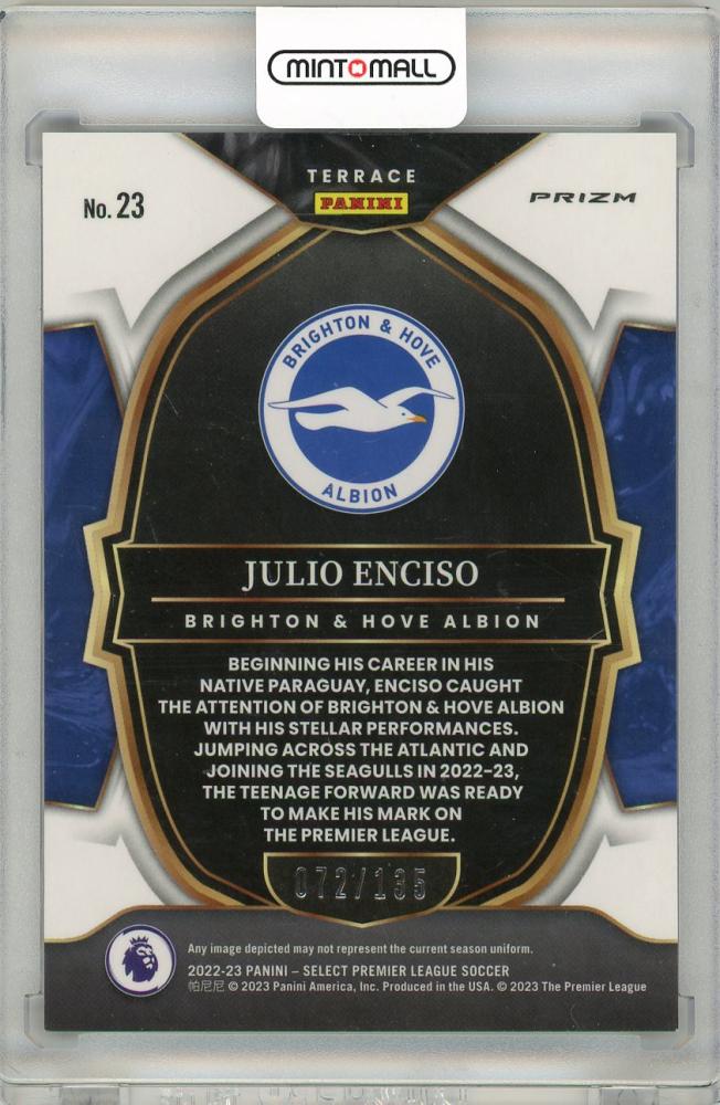 2022-23 Panini Select Premier League Julio Enciso Purple 072/135
