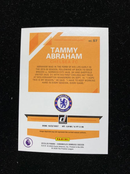 2019-20 Panini Chronicles Tammy Abraham Chelsea FC Red Parallel card serial 38 of 99