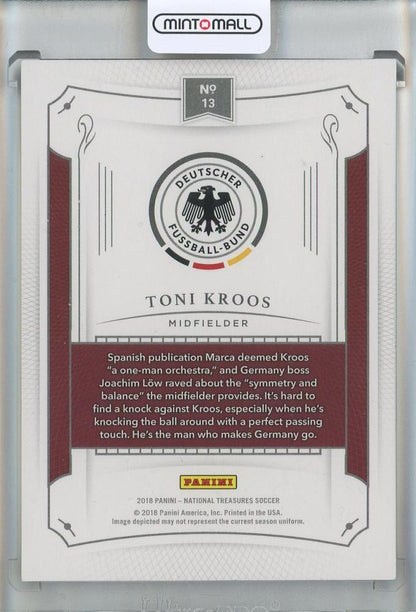 2018 Panini National Treasures Toni Kroos #1340/50 Germany
