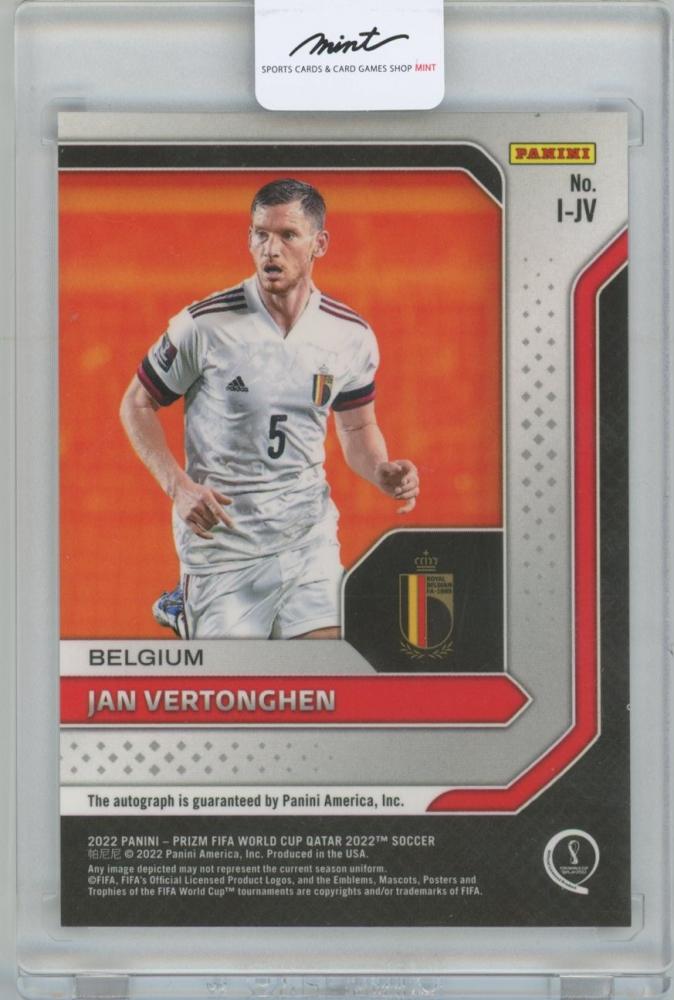 2022 PANINI Prizm World Cup International Ink / JAN VERTONGHEN(Belgium)
