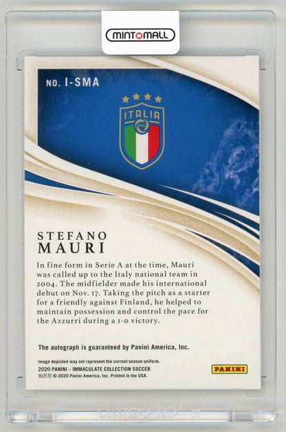 2020 Panini Immaculate Collection Stefano Mauri Ink Bronze Parallels14/50 Italy