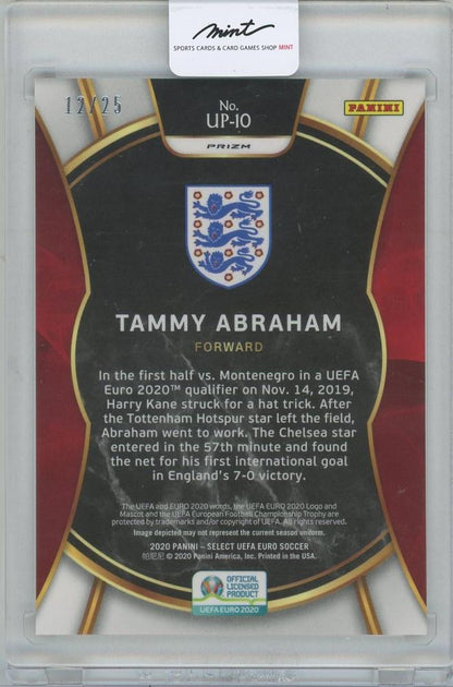 2020 PANINI Select UEFA Euro Unlimited Potential Prizms Silver / TAMMY ABRAHAM(England) 12/25