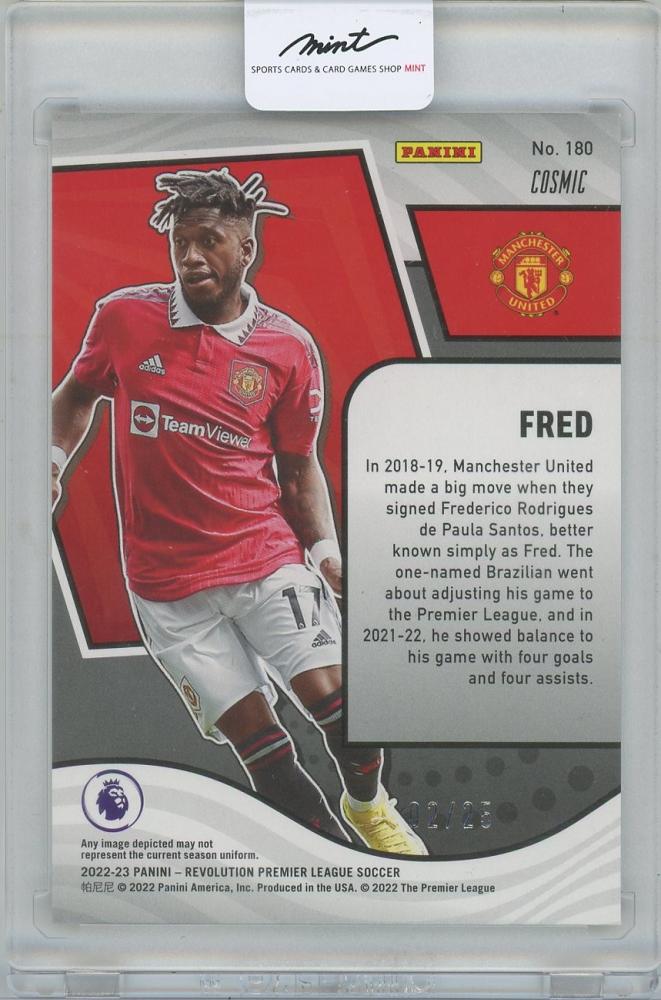2022-23 PANINI Revolution Cosmic #180 / FRED(Manchester United) 02/25
