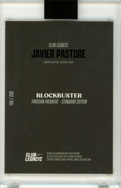 2025 CLUB LEGACYZ ICONS 2ND EDITION FIFA SOCCER Javier Pastore Blockbuster178/200