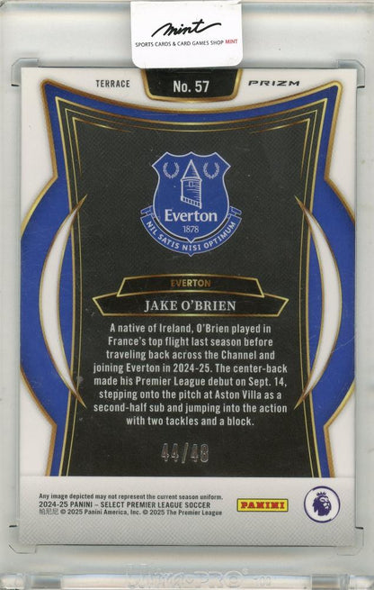 2024-25 Panini Select Premier League Soccer Jake O