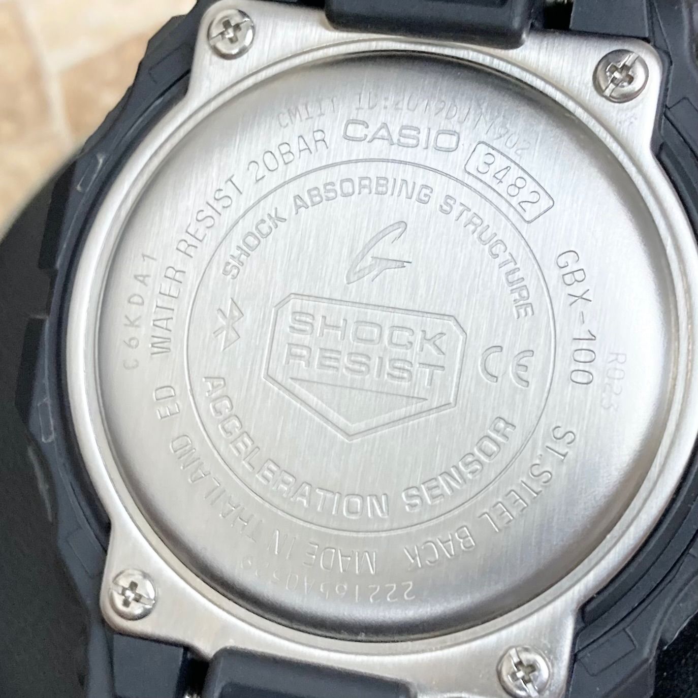 Casio G-Shock G-Lide GBX-100 Sports Watch with Smartphone Connectivity and Shock Resistance — Japan Import