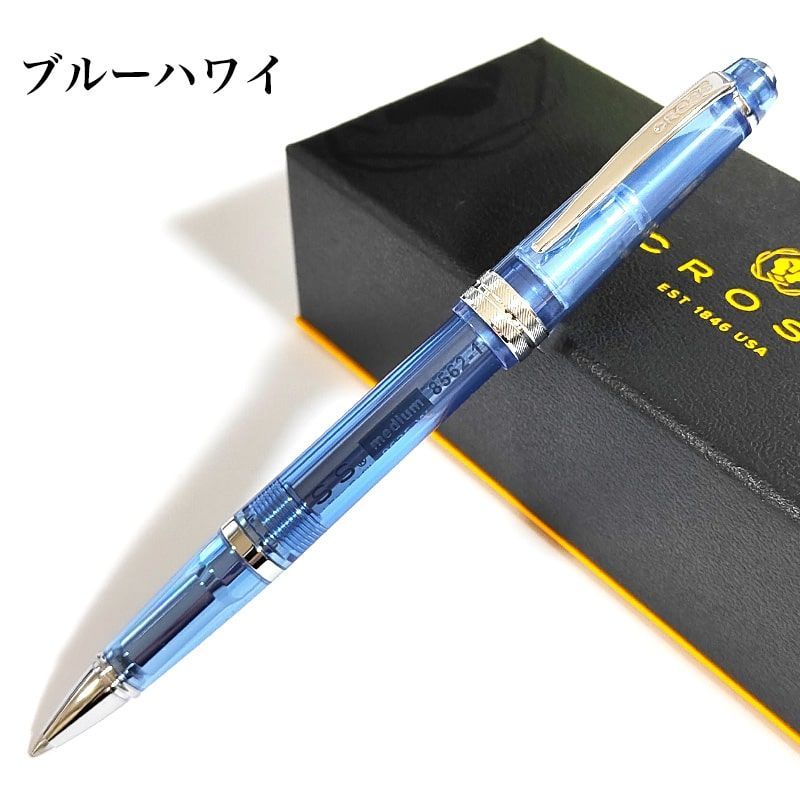Cross Creamsoda Bailey Light Ballpoint Pen - Clear Blue Green Pink - Japan Import