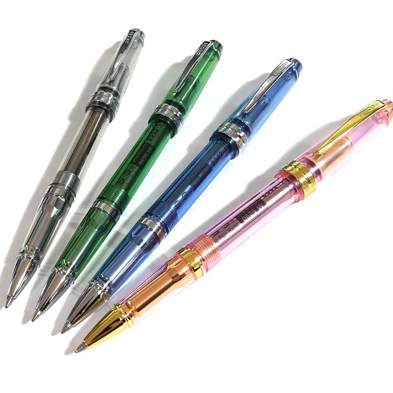 Cross Creamsoda Bailey Light Ballpoint Pen - Clear Blue Green Pink - Japan Import