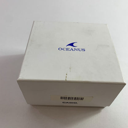 Casio Oceanus OCW-S100B-1AJF Solar Radio Watch Titanium Band All Black Mens