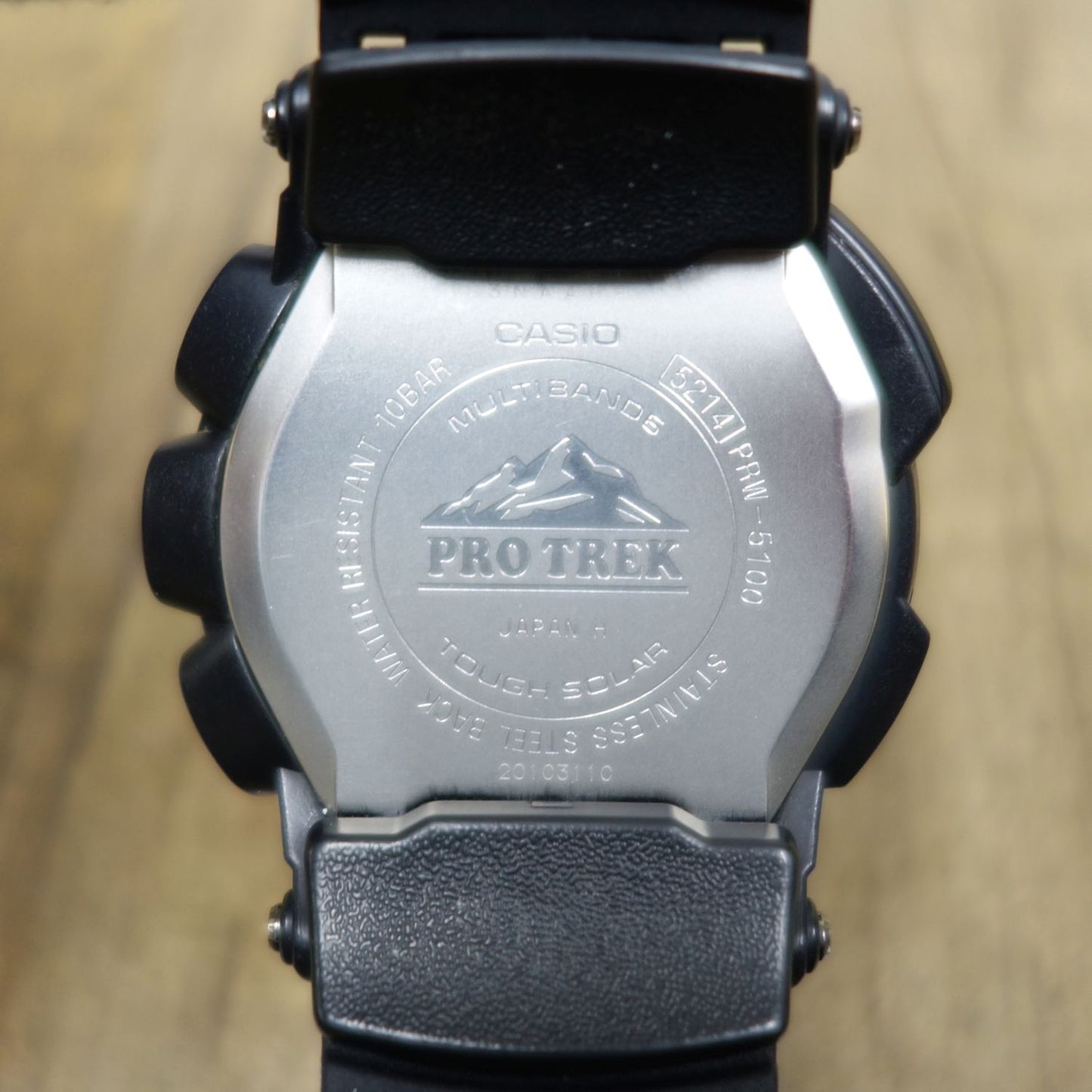 Casio Pro Trek Tough Mvt Solar Radio Wave Watch PRW-5100-1JF Outdoor Adventure Timepiece — Japan Import