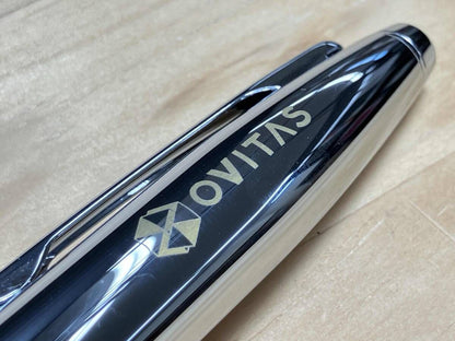 Cross Brand Twist Ballpoint Pen with Box and Name Engraving