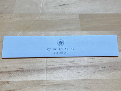 Cross Brand Twist Ballpoint Pen with Box and Name Engraving