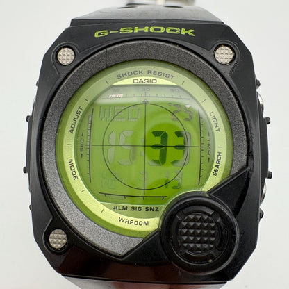Casio G-Shock G-8000B Overseas Model Watch in Black and Green Digital Quartz