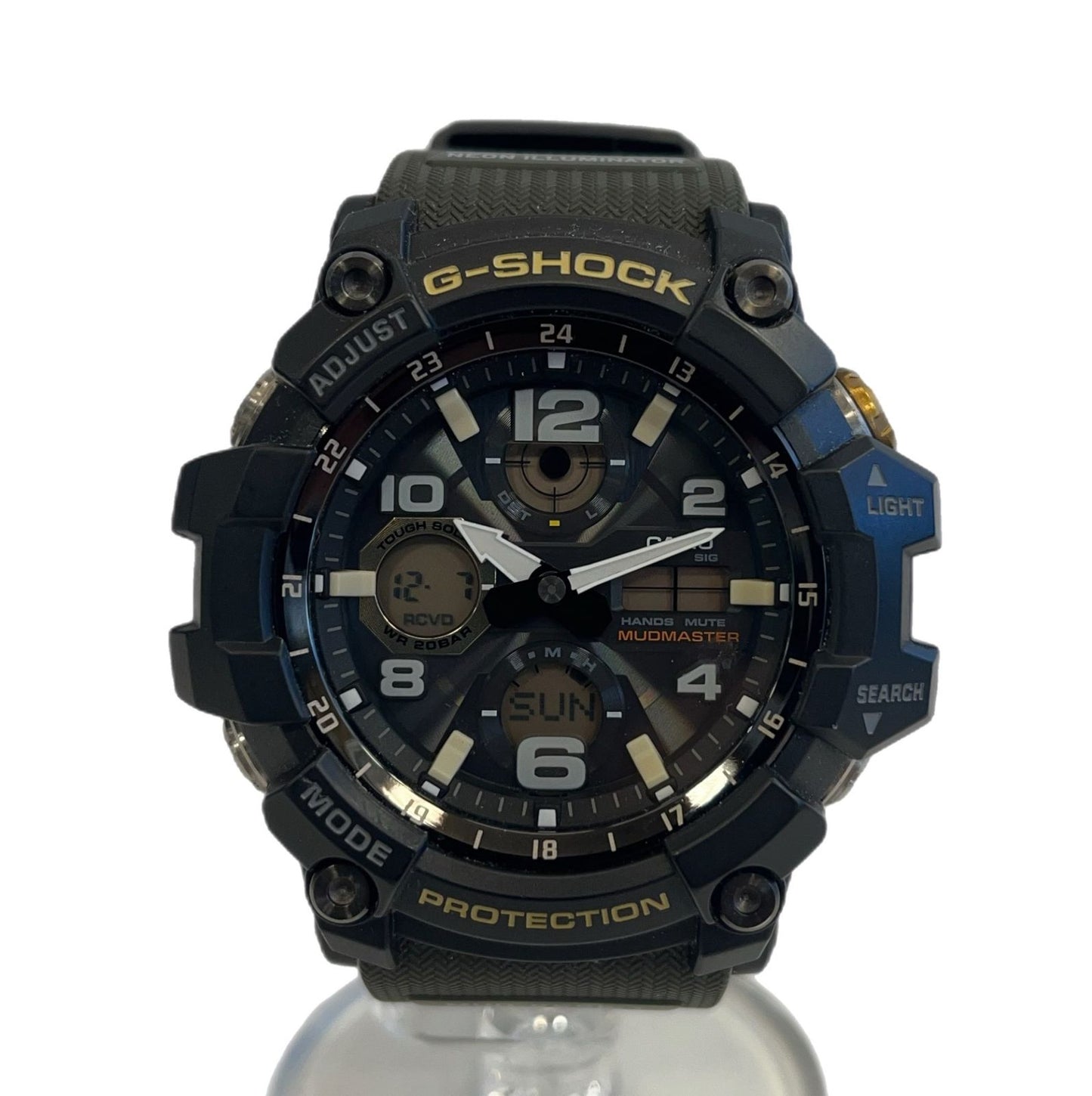 G-Shock Casio MUDMASTER GWG-100 Black Green Men's Watch — Japan Import