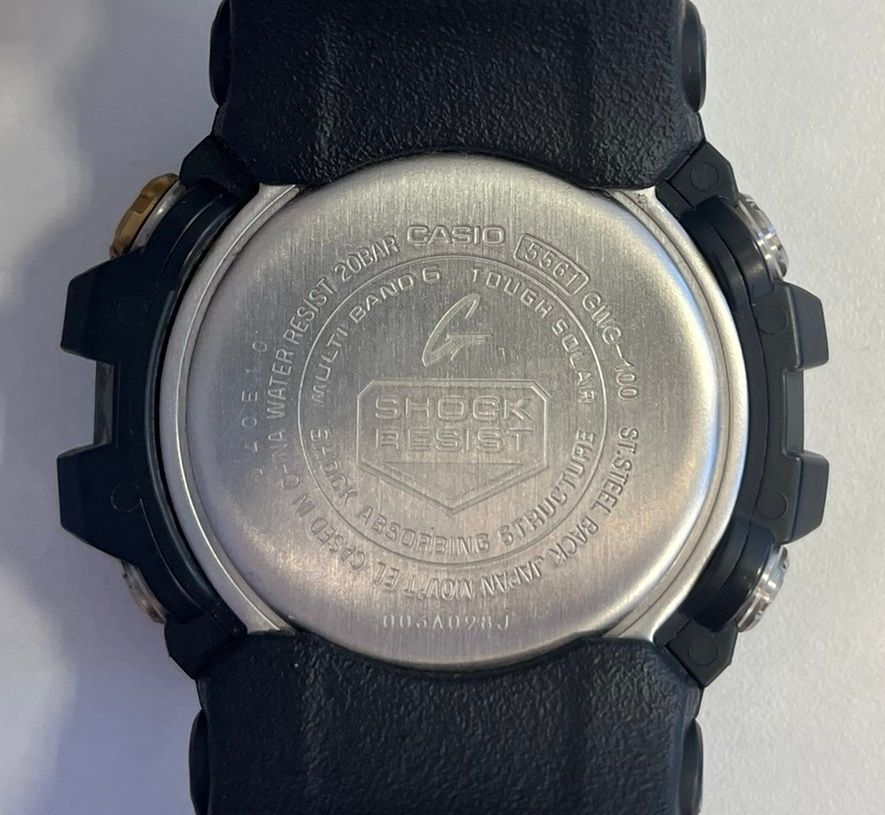 G-Shock Casio MUDMASTER GWG-100 Black Green Men's Watch — Japan Import