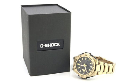 Casio G-Shock G-Steel GST-B500 Watch in Matte Gold Stainless Steel Quartz, Used