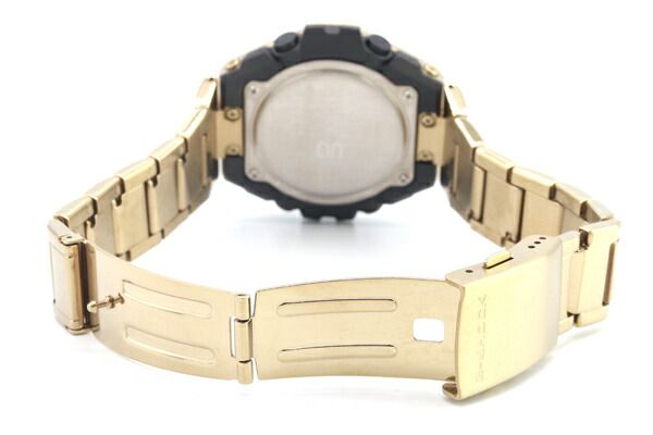 Casio G-Shock G-Steel GST-B500 Watch in Matte Gold Stainless Steel Quartz, Used