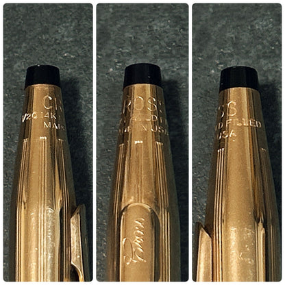 CROSS 1/20 14KT Gold Filled Mechanical Pencil Twist-Style Made in USA