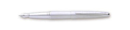Cross Cross ATX Fountain Pen Matte Chrome Model — Japan Import
