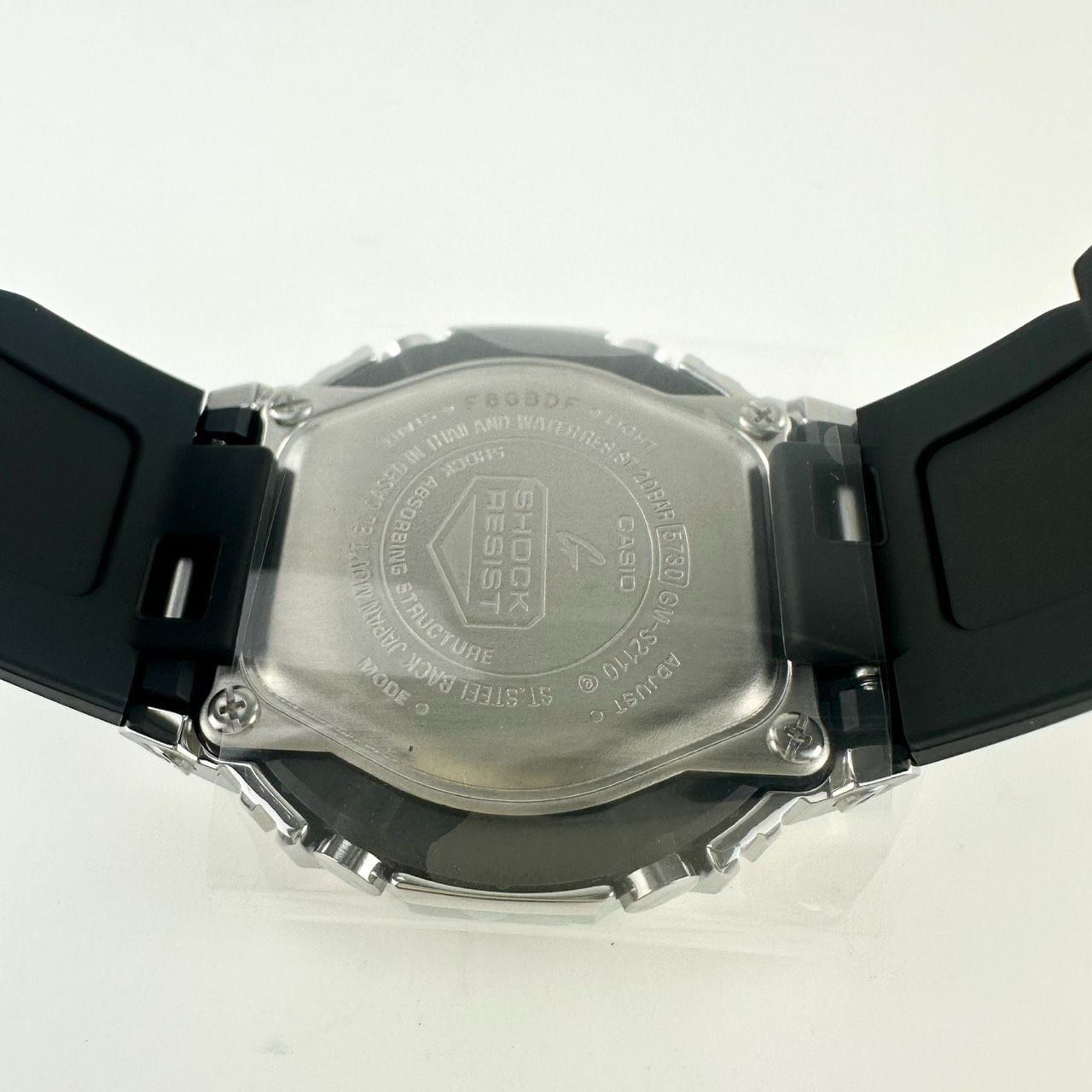 Casio G-Shock GM-S2110-1A7JF Square Watch with Metal Bezel and Colour Dial — Japan Import