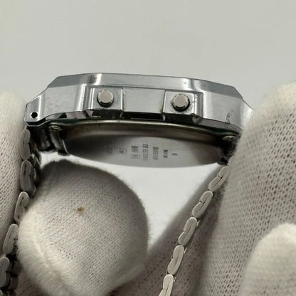 Casio A168WE Digital Watch Silver Vintage Retro Illuminator