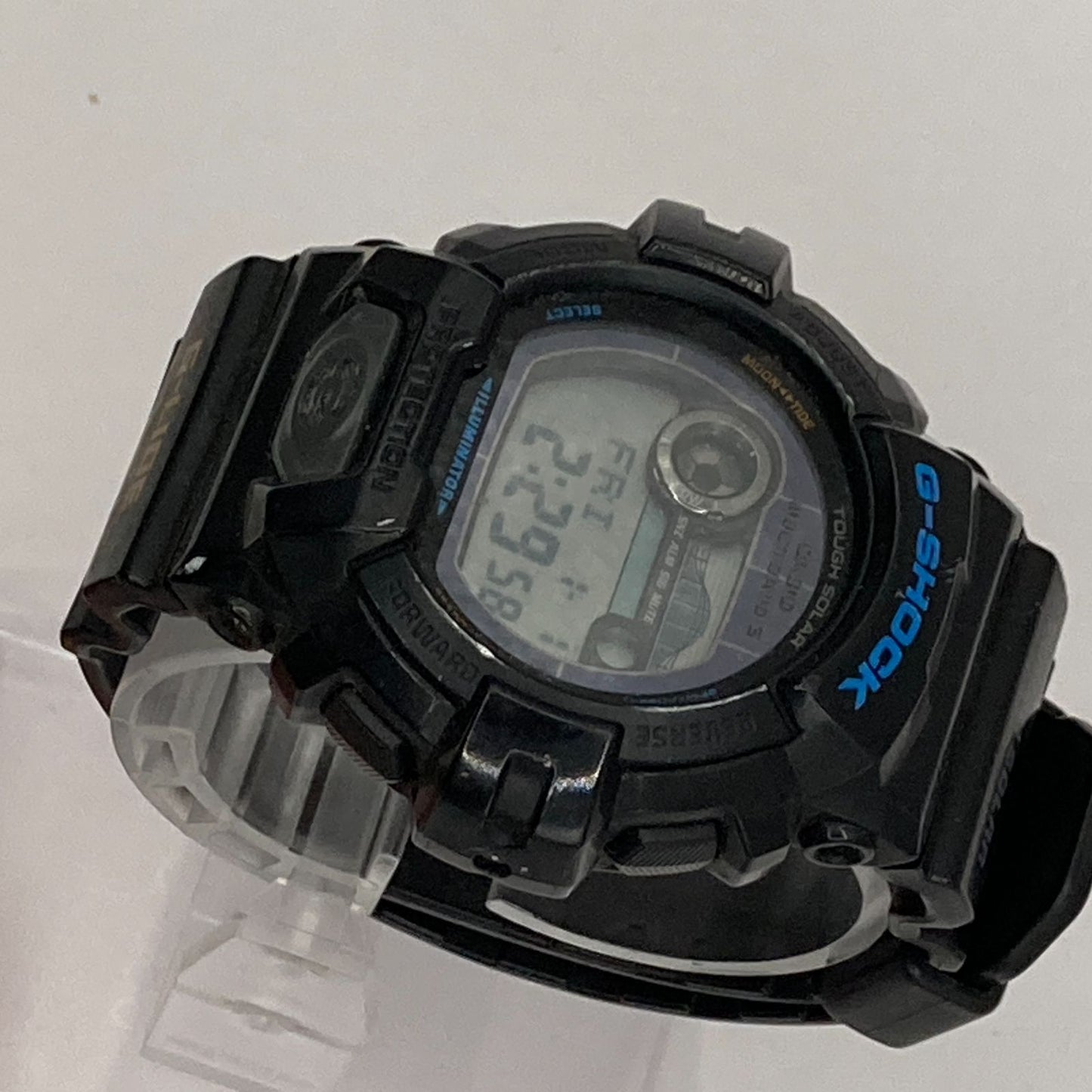 Casio G-Shock G-Lide GWX-8900 Watch Radio Solar Digital with Date Calendar Black Japan Import