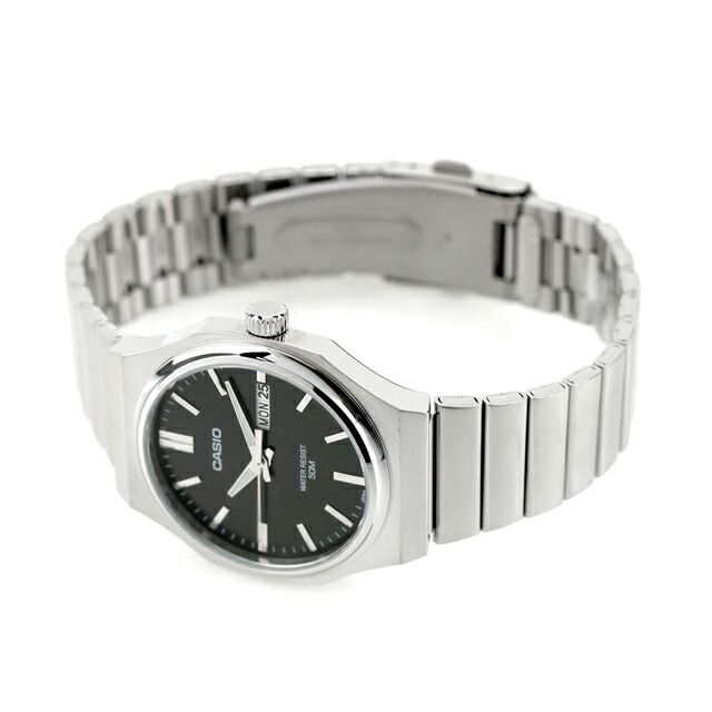 Casio Standard MTP-E735D-1AVDF Men's Watch Quartz Analog Steel Band — Japan Import
