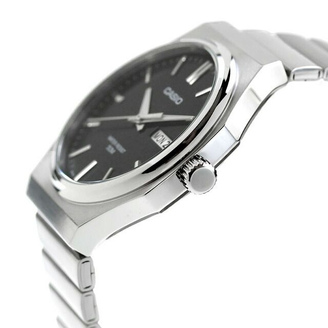 Casio Standard MTP-E735D-1AVDF Men's Watch Quartz Analog Steel Band — Japan Import