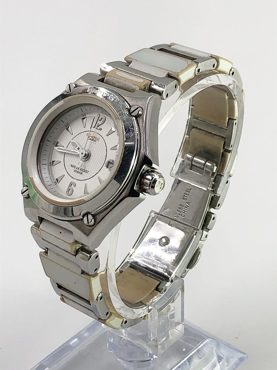 Casio Baby-G G-ms MSA-500C Watch with Date, Solar, Radio Wave, Analog for Women — Japan Import