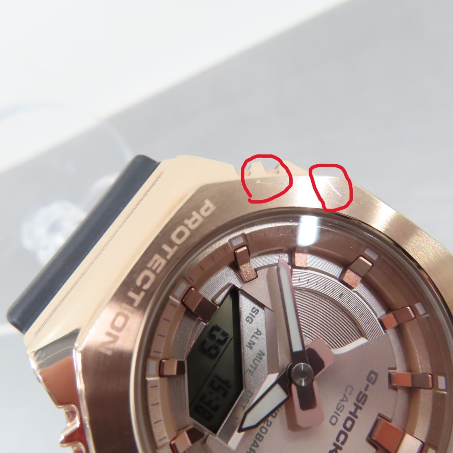 Casio G-Shock GM-S2100PG Series Watch Model Pink Gold — Japan Import
