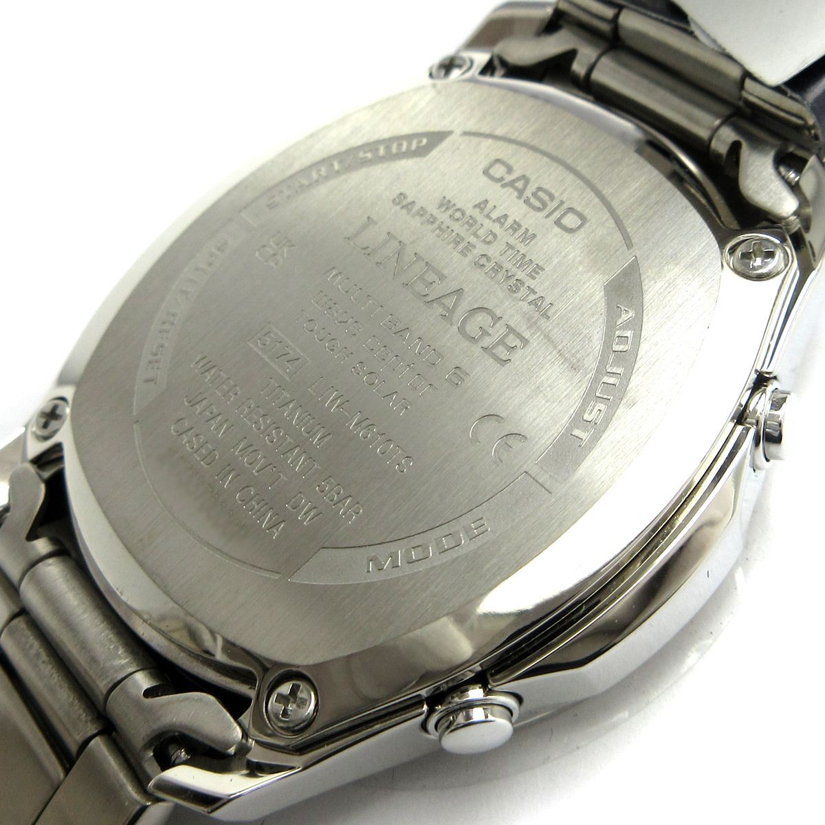 Casio Lineage LIW-M610TSE-1AJF Solar Radio Mens Watch — Japan Import