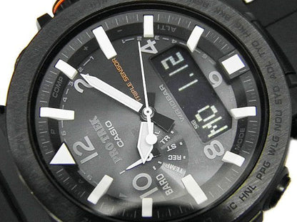 Casio Pro Trek Night Safari Watch PRG-650YBE-3JR with Tough Solar — Japan Import