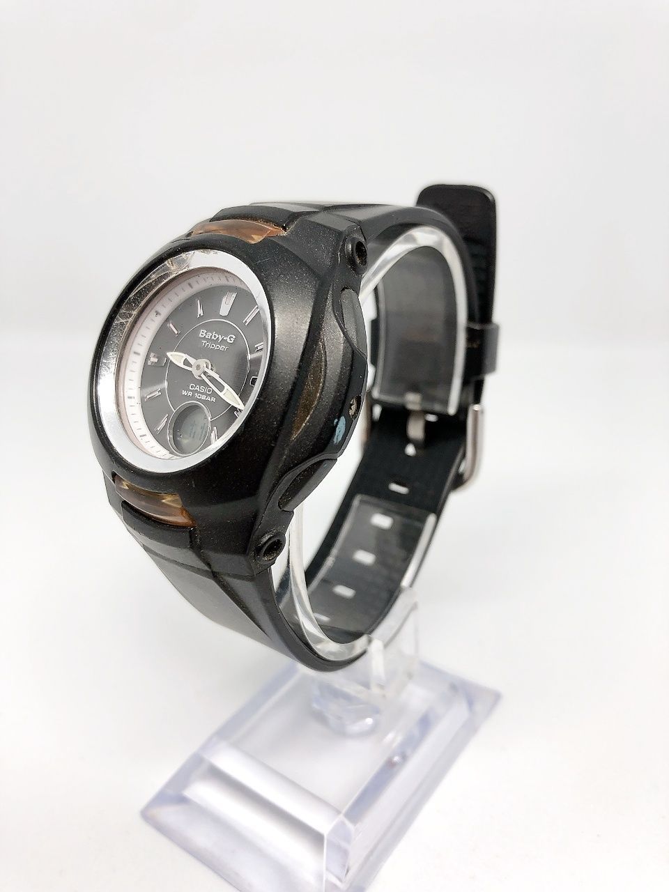 Casio Baby-G Tripper BGT-200J Radio Wave Solar Watch Gray Dial Unisex Works