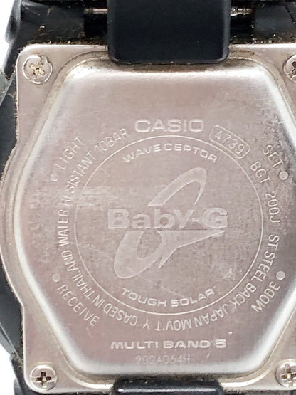 Casio Baby-G Tripper BGT-200J Radio Wave Solar Watch Gray Dial Unisex Works