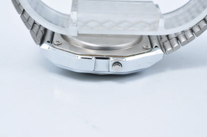 Casio A159W Quartz Digital Watch with Cutted Glass - Japan Import