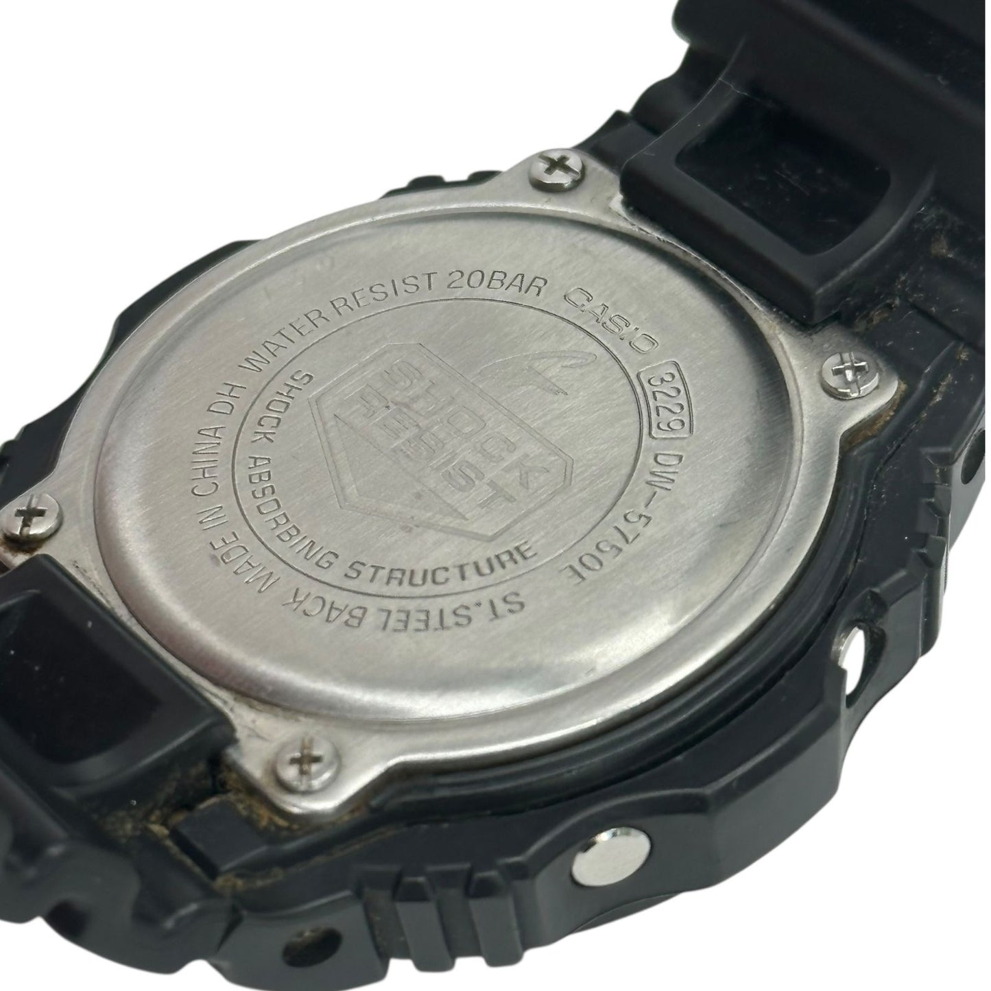 Casio G-Shock Digital Watch DW-5750E Black and Red — Japan Import