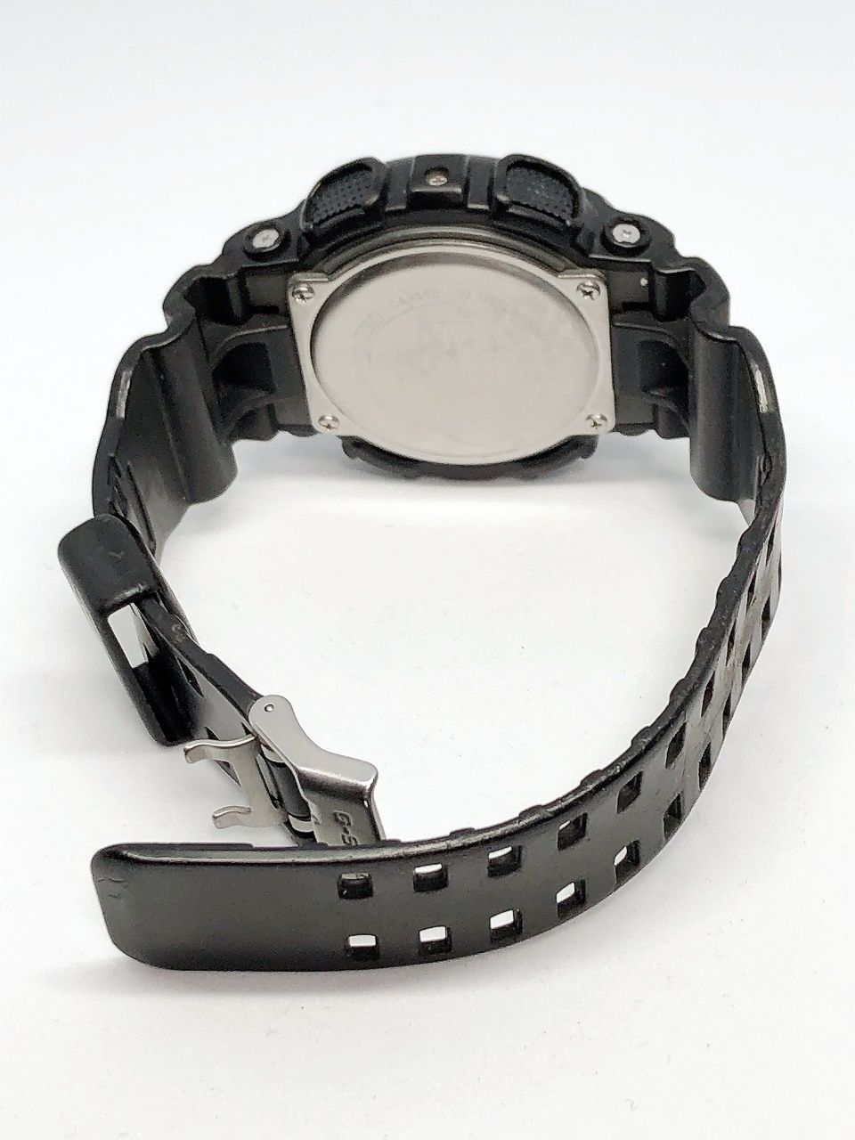 Casio G-Shock GA-110 Watch in Matte Black with Digital and Analog Display — Japan Import