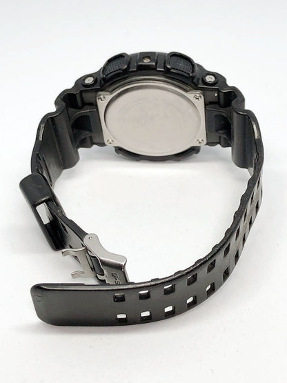Casio G-Shock GA-110 Watch in Matte Black with Digital and Analog Display — Japan Import