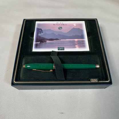 Cross Townsend Lapis Lazuli Fountain Pen 18K 750 Green