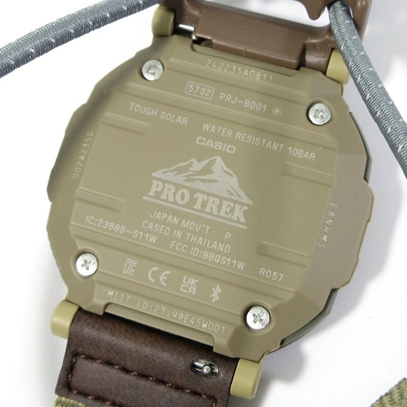 Casio Pro Trek Hiker Line Model PRJ-B001B-5JF Genuine Japanese Watch with Ana-Digi Display Solar Power — Japan Import