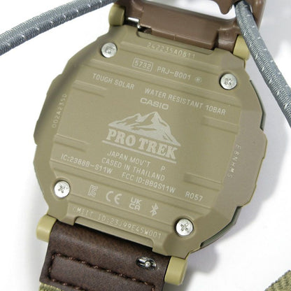 Casio Pro Trek Hiker Line Model PRJ-B001B-5JF Genuine Japanese Watch with Ana-Digi Display Solar Power — Japan Import