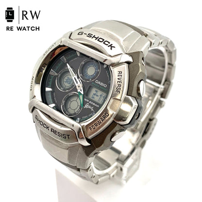 Casio G-Shock G-501XD Digital Watch WR 20BAR Shock Resistant Body Steel Band — Japan Import