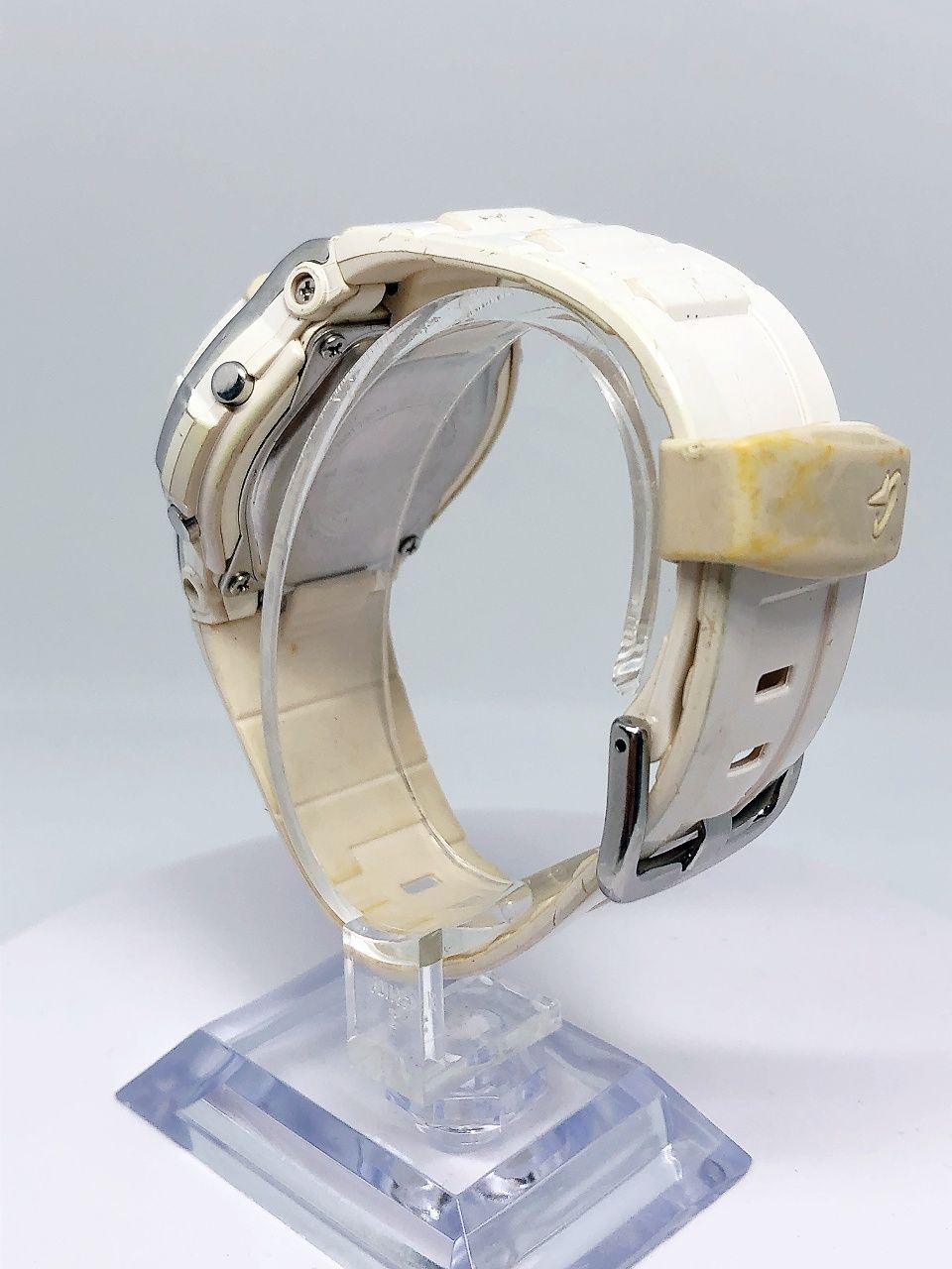 Casio Baby-G BGA-116 Multi-Color Heart Design Watch with Digital and Analog Display — Japan Import