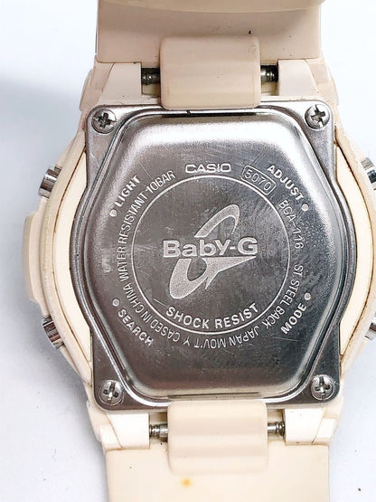 Casio Baby-G BGA-116 Multi-Color Heart Design Watch with Digital and Analog Display — Japan Import